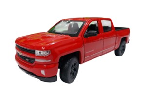 CHEVROLET SILVERADO ROJO ESCALA 1:27