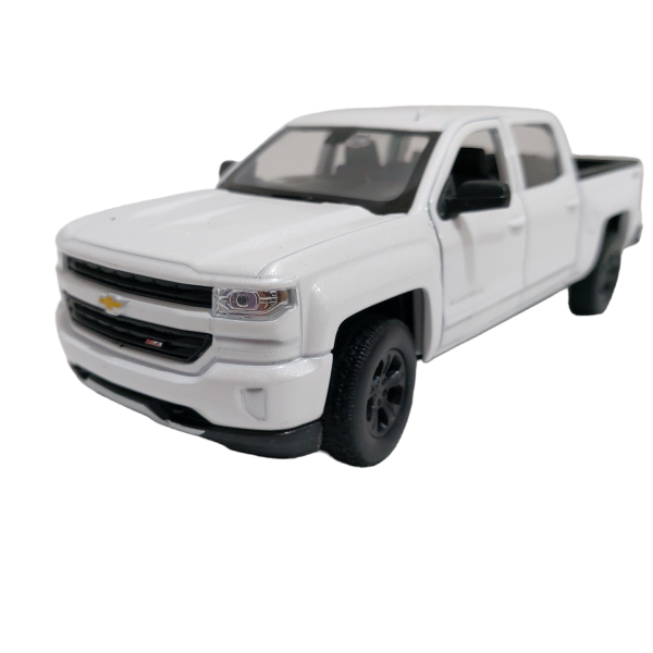 CHEVROLET SILVERADO BLANCA ESCALA 1:27