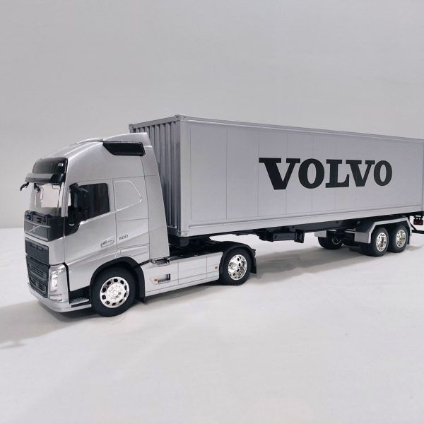 CAMION VOLVO FH500 GRIS CON TRAILER 1:32