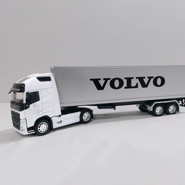 CAMION VOLVO FH500 BLANCO CON TRAILER 1:32