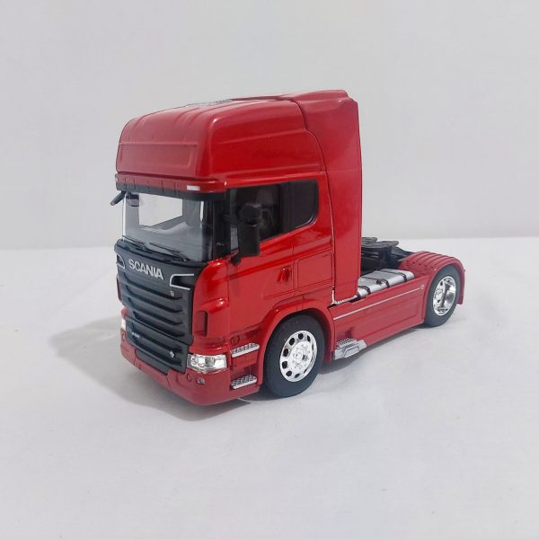 Camión Scania R730 4x2 Rojo Welly Escala 1:32 - Réplica Die-cast HobbyStop