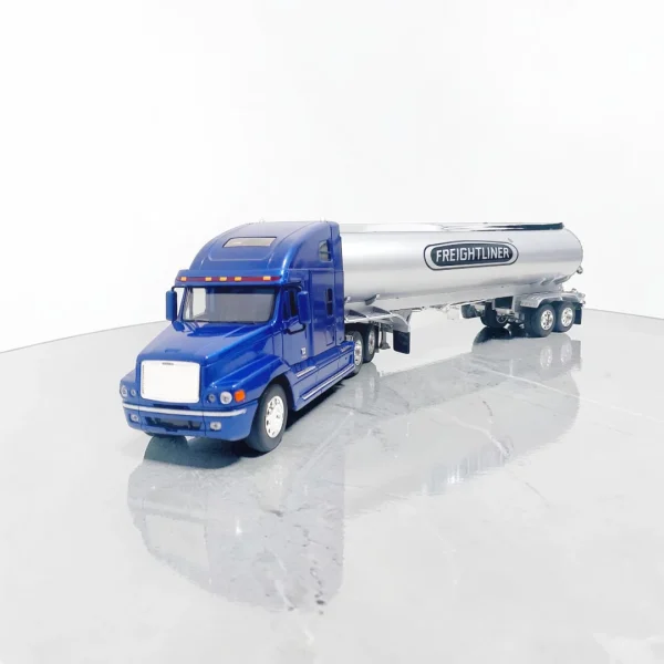 modelo camion freightliner azul welly 1:32 con estanque