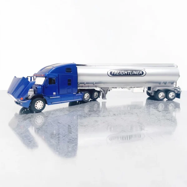 camion cisterna freightliner a escala 1:32 welly azul