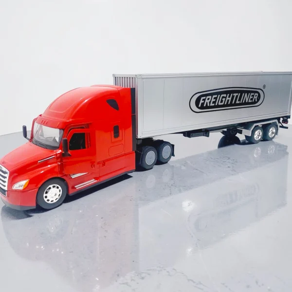 camion container escala 1 32 transporte logistica cascadia